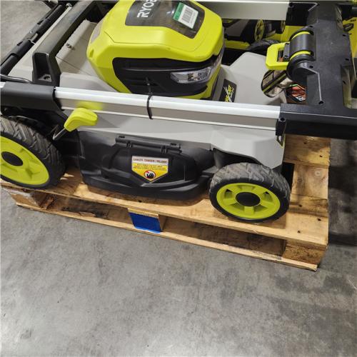 DALLAS LOCATION - AS-IS RYOBI 40V HP Brushless 21 in. Cordless Battery Walk Behind Self-Propelled Lawn Mower