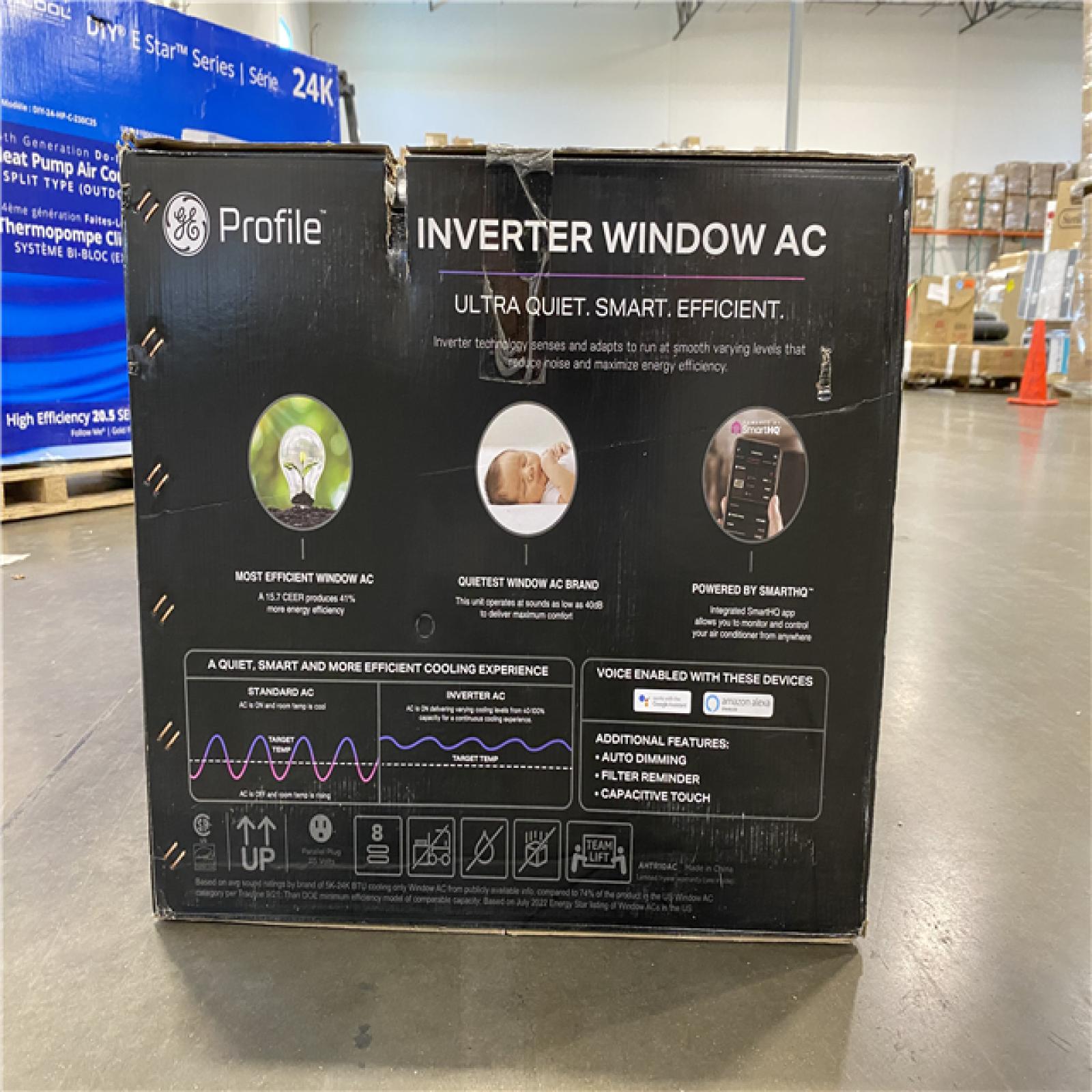 DALLAS LOCATION - GE 10,000 BTU 115V Window Air Conditioner