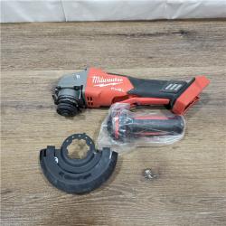 AS-IS Milwaukee 2880-20 M18 FUEL 18-Volt Lithium-Ion Brushless Cordless 4-1/2 in./5 in. Grinder W/Paddle Switch (Tool-Only)