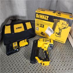 HOUSTON LOCATION - AS-IS (APPEARS LIKE NEW) DEWALT 20V MAX XR 18 Gauge Brad Nailer Kit