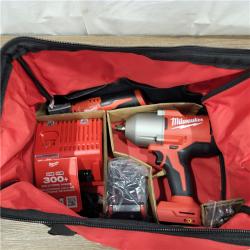 AS-IS M12/M18 12/18V Lithium-Ion Cordless 3/8 in. Ratchet and 1/2 in. High Torque Impact Wrench with Friction Ring Combo Kit