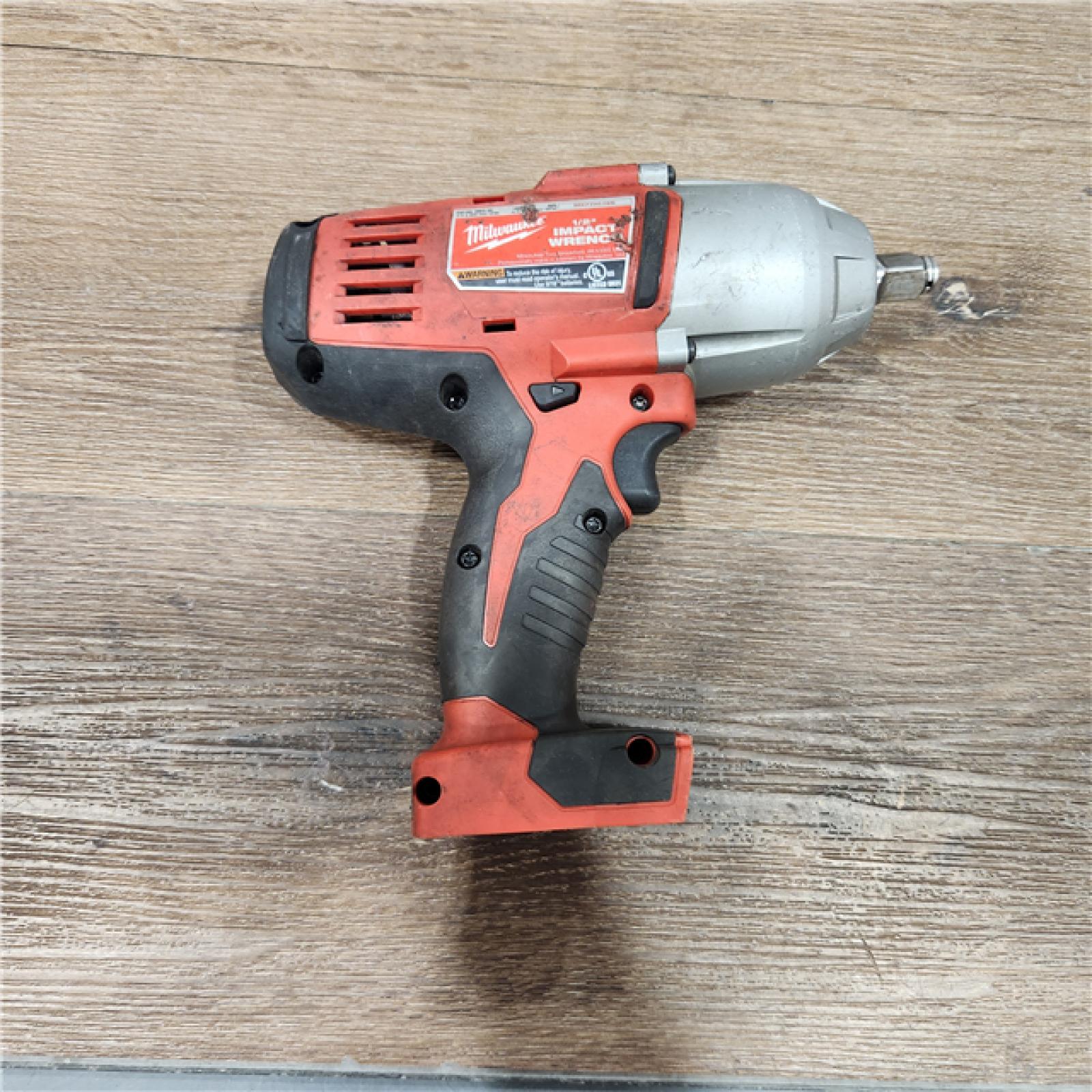 AS-IS Milwaukee M18 FUEL 18V Lithium-Ion Brushless Cordless 1/2 in. Impact Wrench with Friction Ring (Tool-Only)