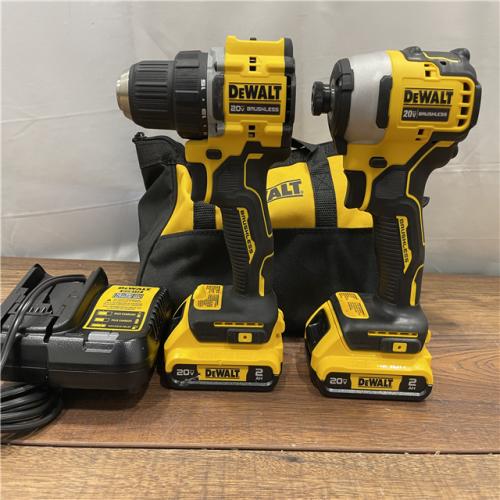 AS-IS DEWALT ATOMIC 20-Volt MAX Lithium-Ion Cordless Combo Kit (2-Tool)