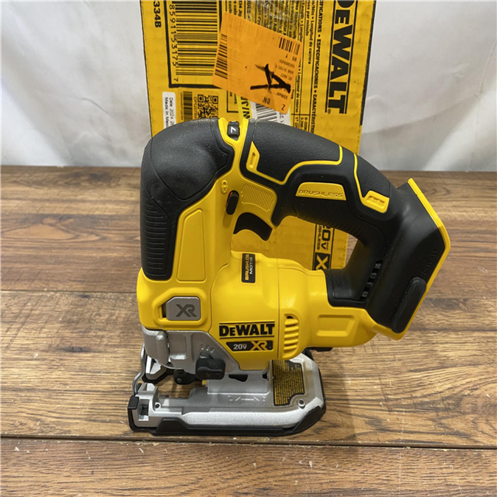 AS IS 20V MAX XR Cordless Brushless Jigsaw (Tool Only)