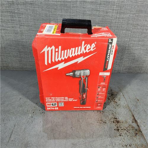 HOUSTON LOCATION - AS-IS (APPEARS LIKE NEW) M12 12-Volt Lithium-Ion Cordless PEX Expansion Tool Kit with (2) 1.5 Ah Batteries, (3) Expansion Heads and Hard Case