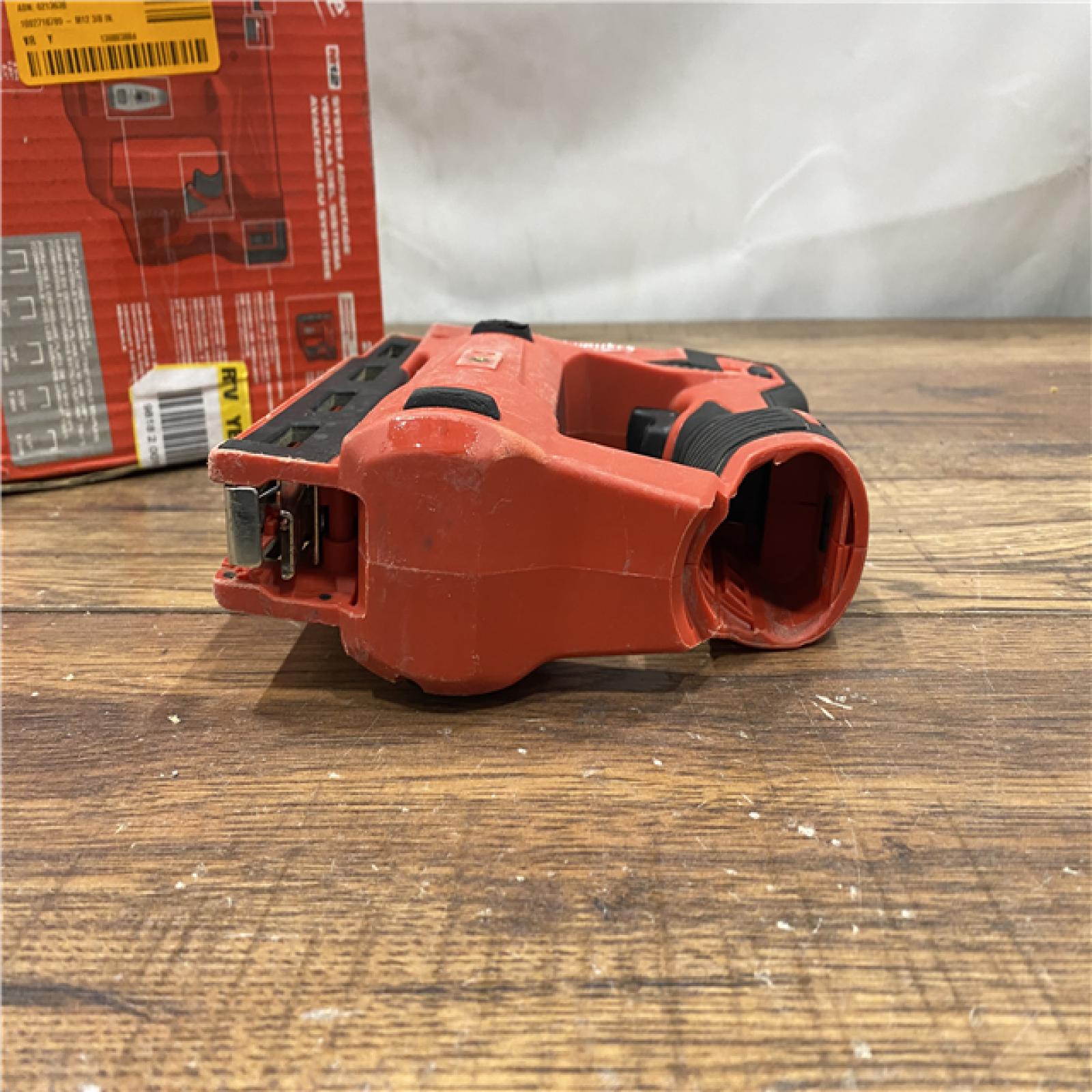 AS IS Milwaukee M12 3/8  Crown Stapler (Tool Only)