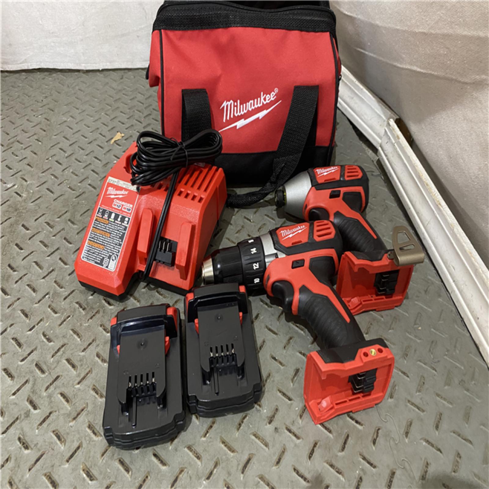 Houston location AS-IS Milwaukee Electric Tools 2691-22 MILWAUKEE M18 COMBO KITS LIKE NEW