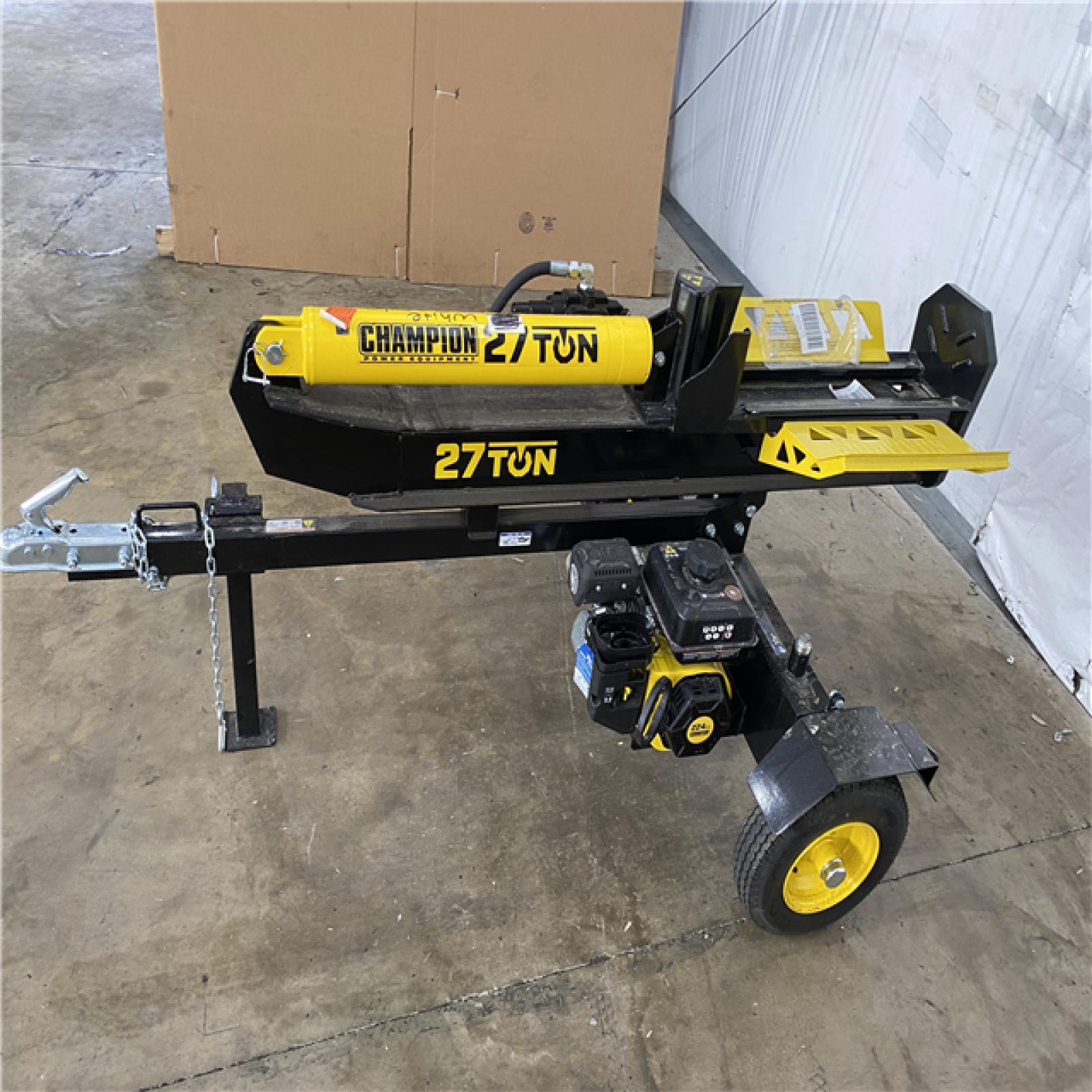 Houston Location - AS-IS CHAMPION POWER EQUIPMENT 27 Ton Gas Powered Log Splitter