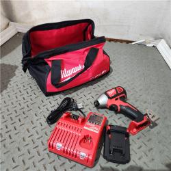Houston location AS-IS MILWUAKEE M18 FUEL 18V Lithium-Ion Brushless Cordless 1/2 in. Impact Wrench W/Friction Ring Kit W/One 5.0 Ah Battery and Bag