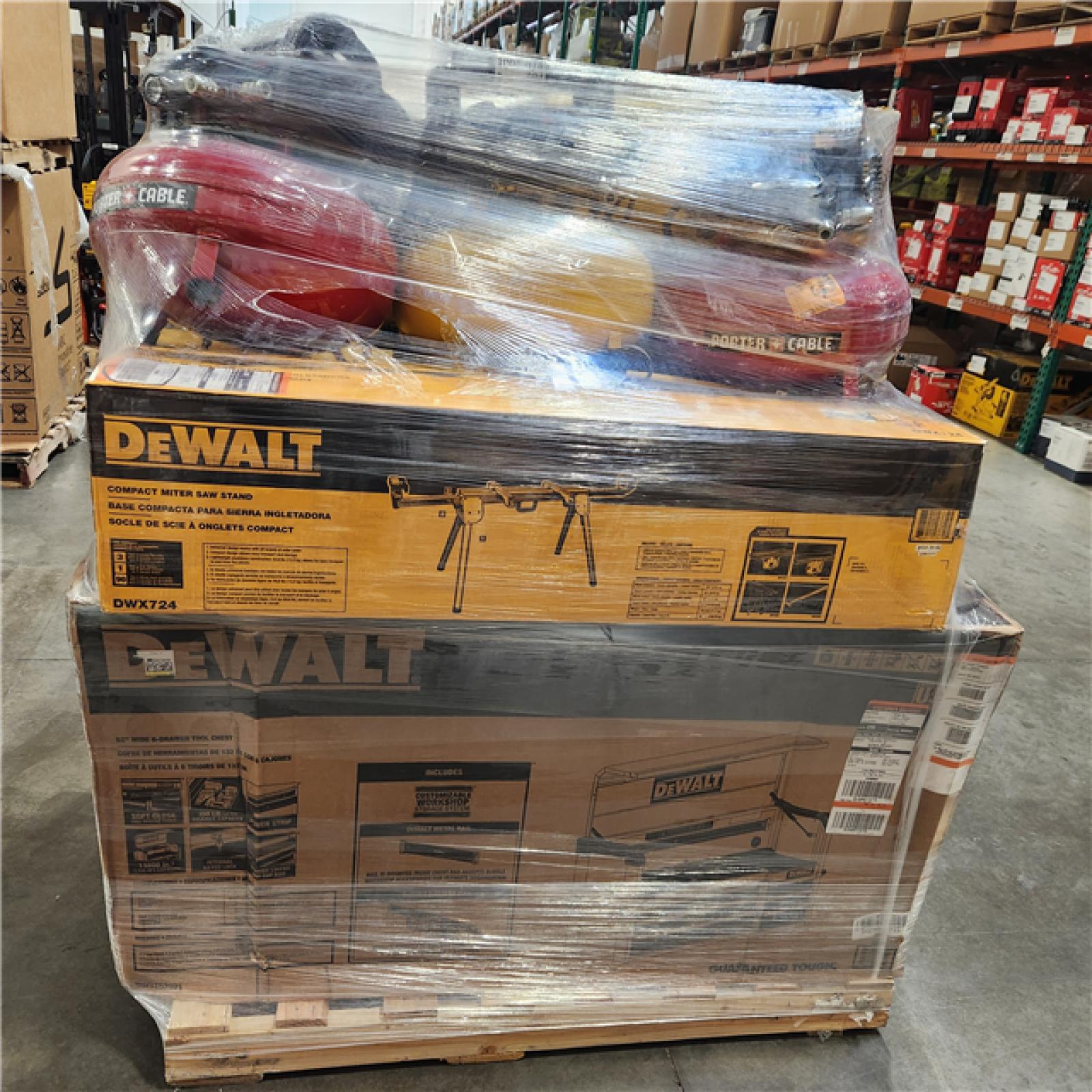 Dallas Location - As-Is DEWALT Tool Pallet