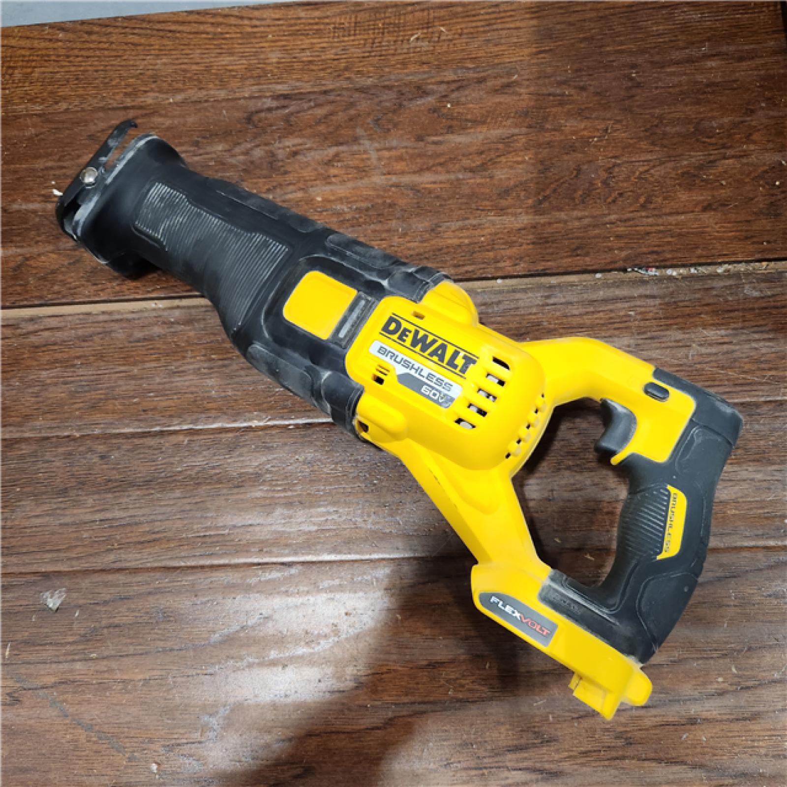 AS-IS DeWalt DCS389B FLEXVOLT 60V MAX Cordless Brushless Reciprocating Saw (Tool-Only)