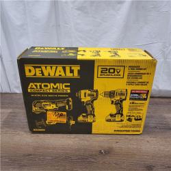 AS-IS DeWalt 20V MAX ATOMIC Cordless Brushless 4 Tool Combo Kit