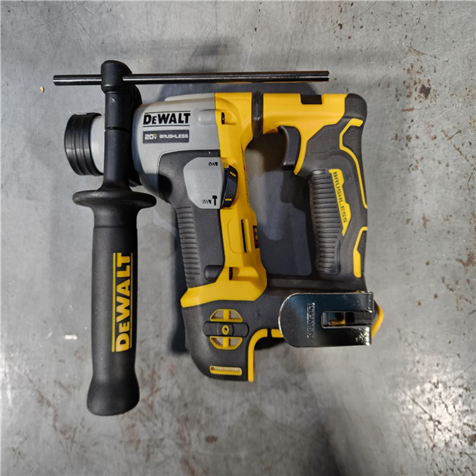 HOUSTON LOCATION - AS-IS Dewalt DCH172B MAX Atomic 20V 5/8 Inch Brushless Cordless SDS Plus Rotary Hammer (Tool Only)