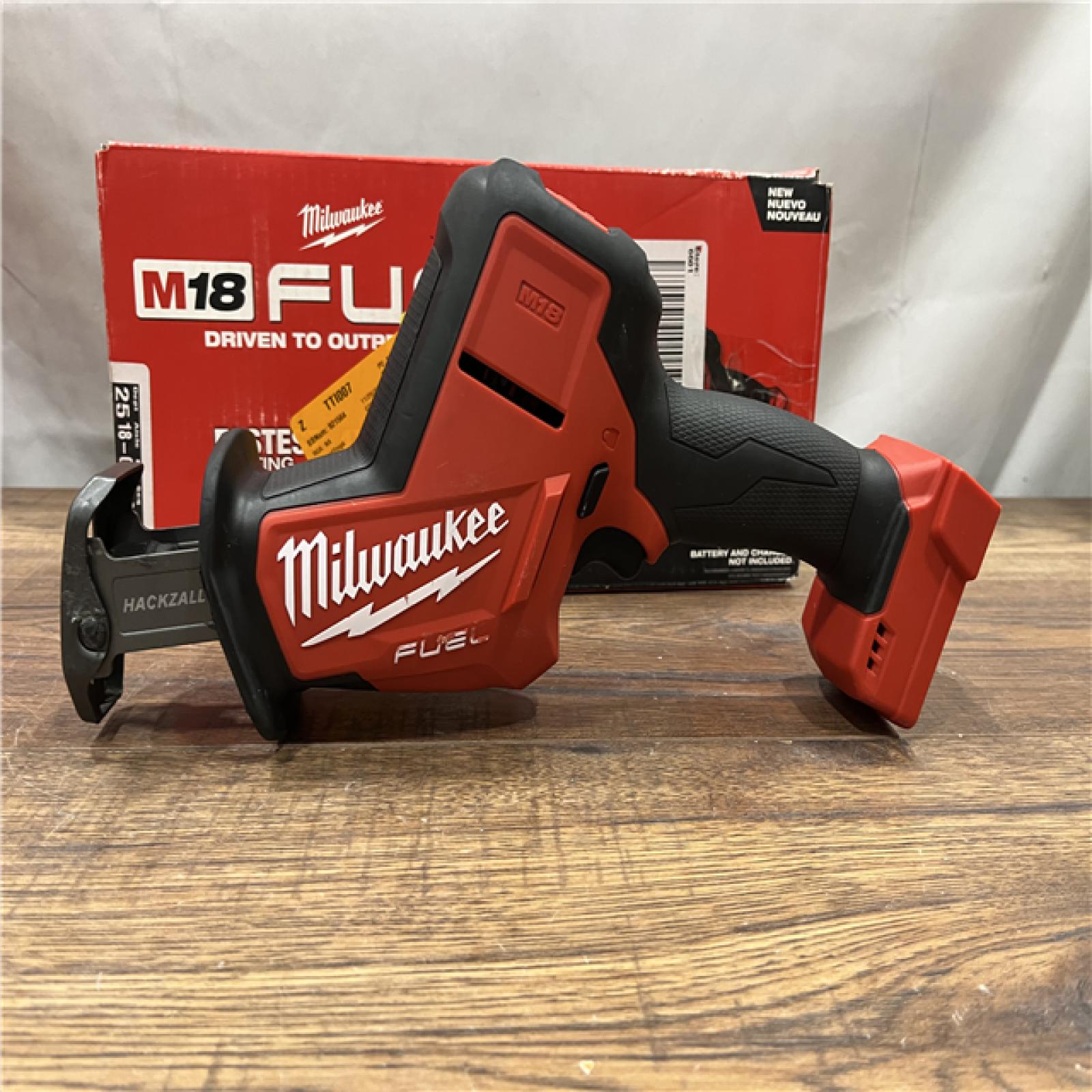 AS-IS MILWAUKEE M18 FUEL 18V Lithium-Ion Brushless Cordless HACKZALL Reciprocating Saw (Tool-Only)