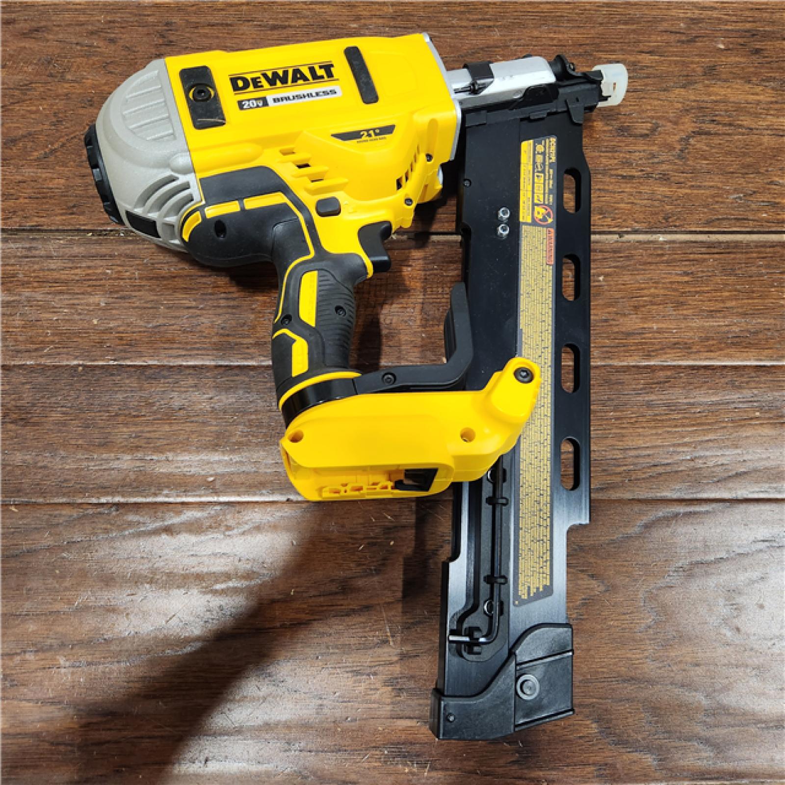 AS-IS DeWalt DCN21PLB 20V MAX 21-Degree Plastic Collated Framing Nailer (Bare Tool)