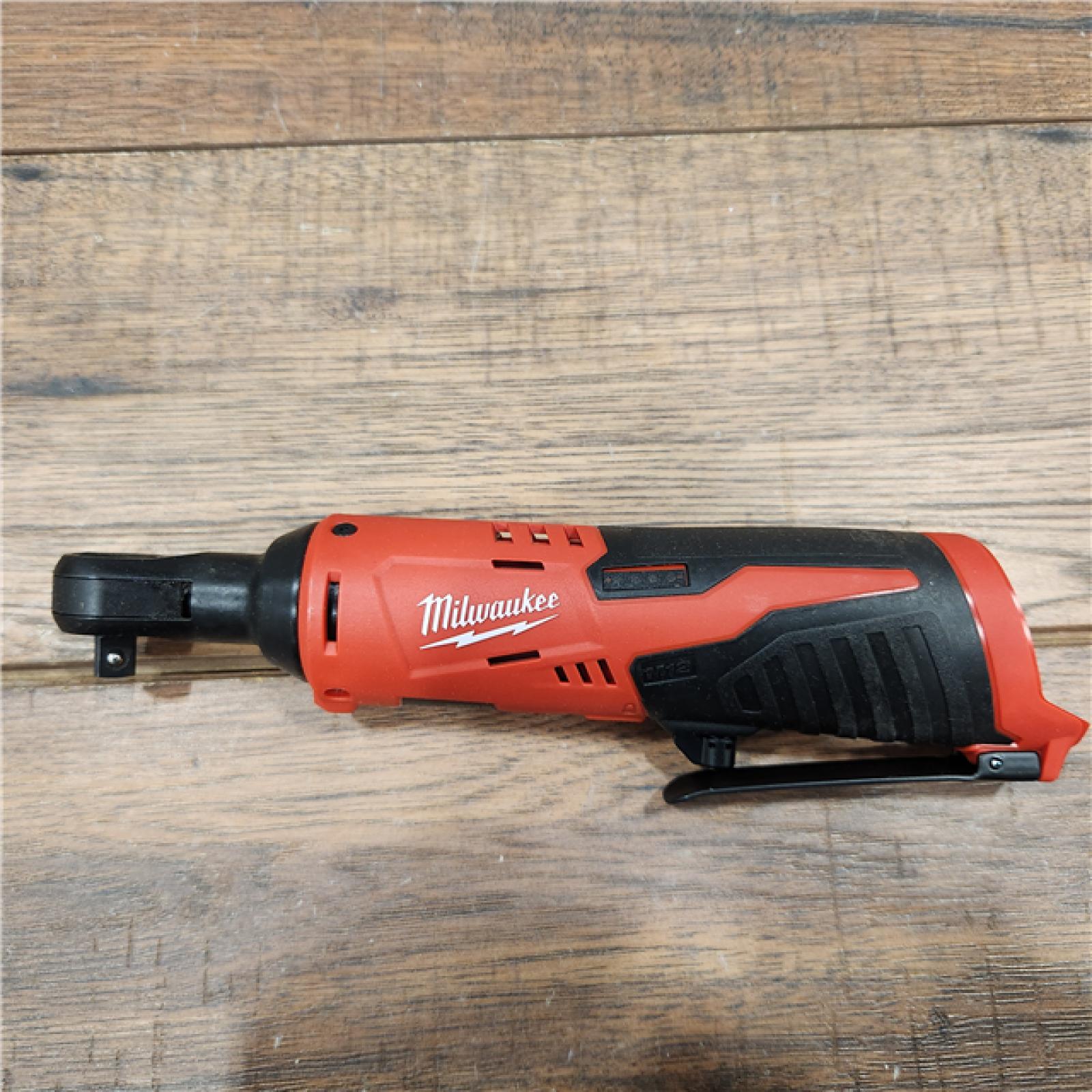 AS-IS Milwaukee M12 Cordless 3/8 in. Ratchet (Tool Only)