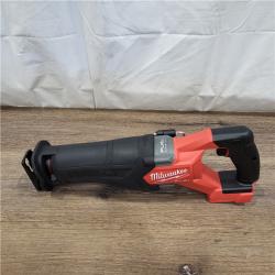 AS-IS Milwaukee M18 Fuel Sawzall Brushless Cordless Reciprocating Saw - No Charger, No Battery, Bare Tool Only