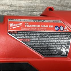 AS-IS Milwaukee 2744-20 M18 FUEL 21-Degree Cordless Framing Nailer (Tool Only)