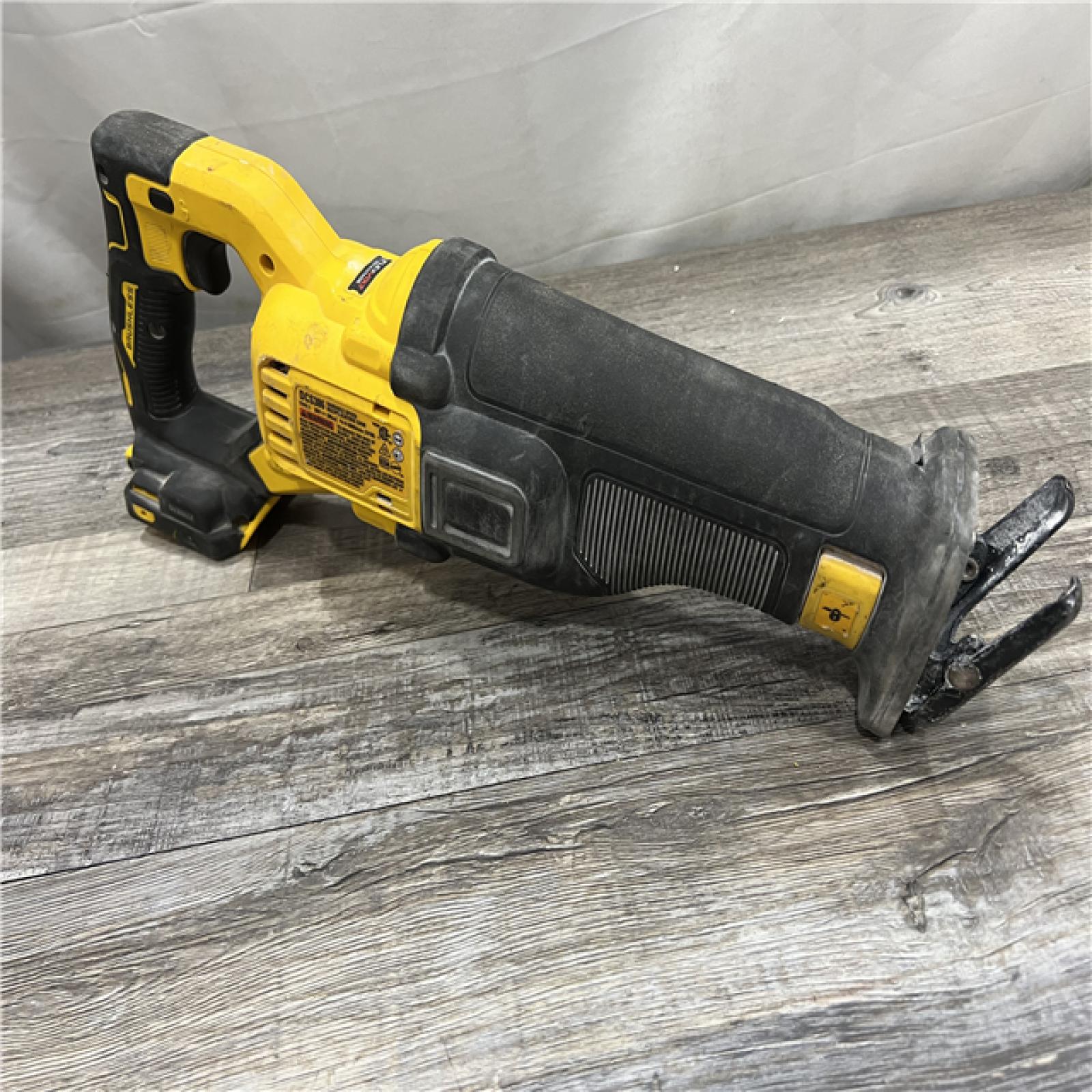 AS-IS DEWALT 20V MAX Lithium Ion Cordless Brushless Reciprocating Saw with FLEXVOLT ADVANTAGE (Tool Only)