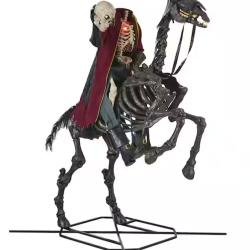 DALLAS LOCATION - Home Accents Holiday 8.5 ft. Giant-Sized Animated LED Knight Dullahan