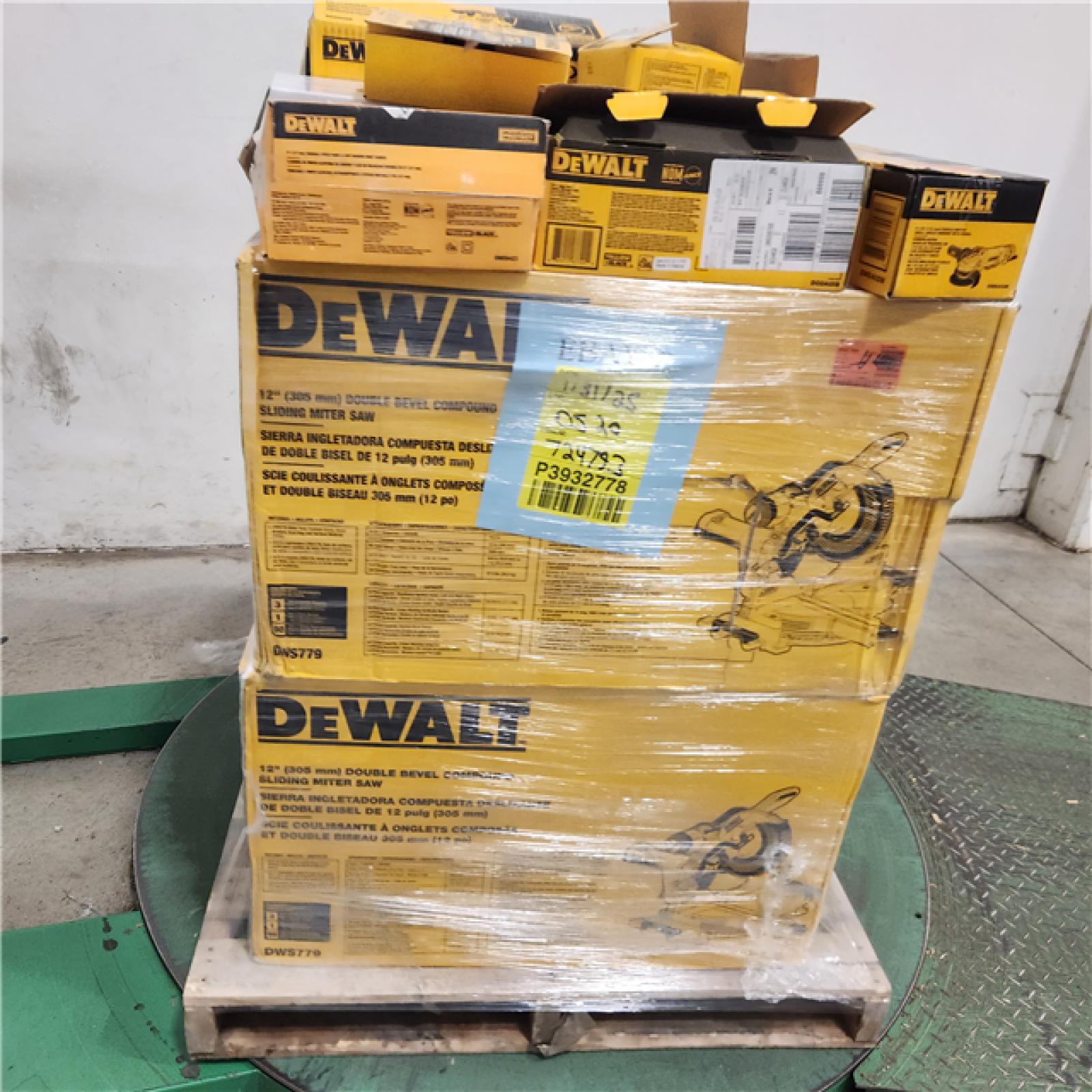 Dallas Location - As-Is DEWALT Tool Pallet