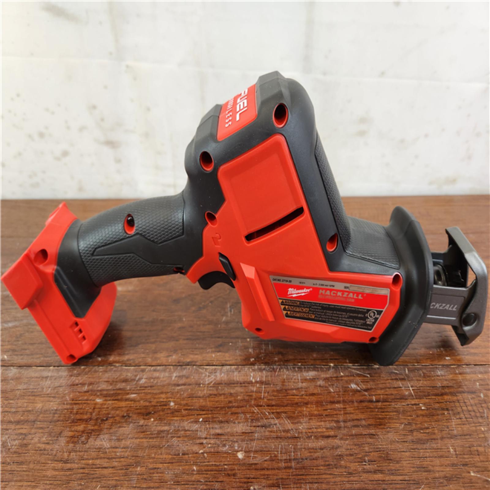 AS-IS Milwaukee M18 FUEL HACKZALL Brushless Cordless Reciprocating Saw (Tool Only)