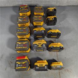 HOUSTON LOCATION - AS-IS DEWALT BATTERY PACK QTY - 15