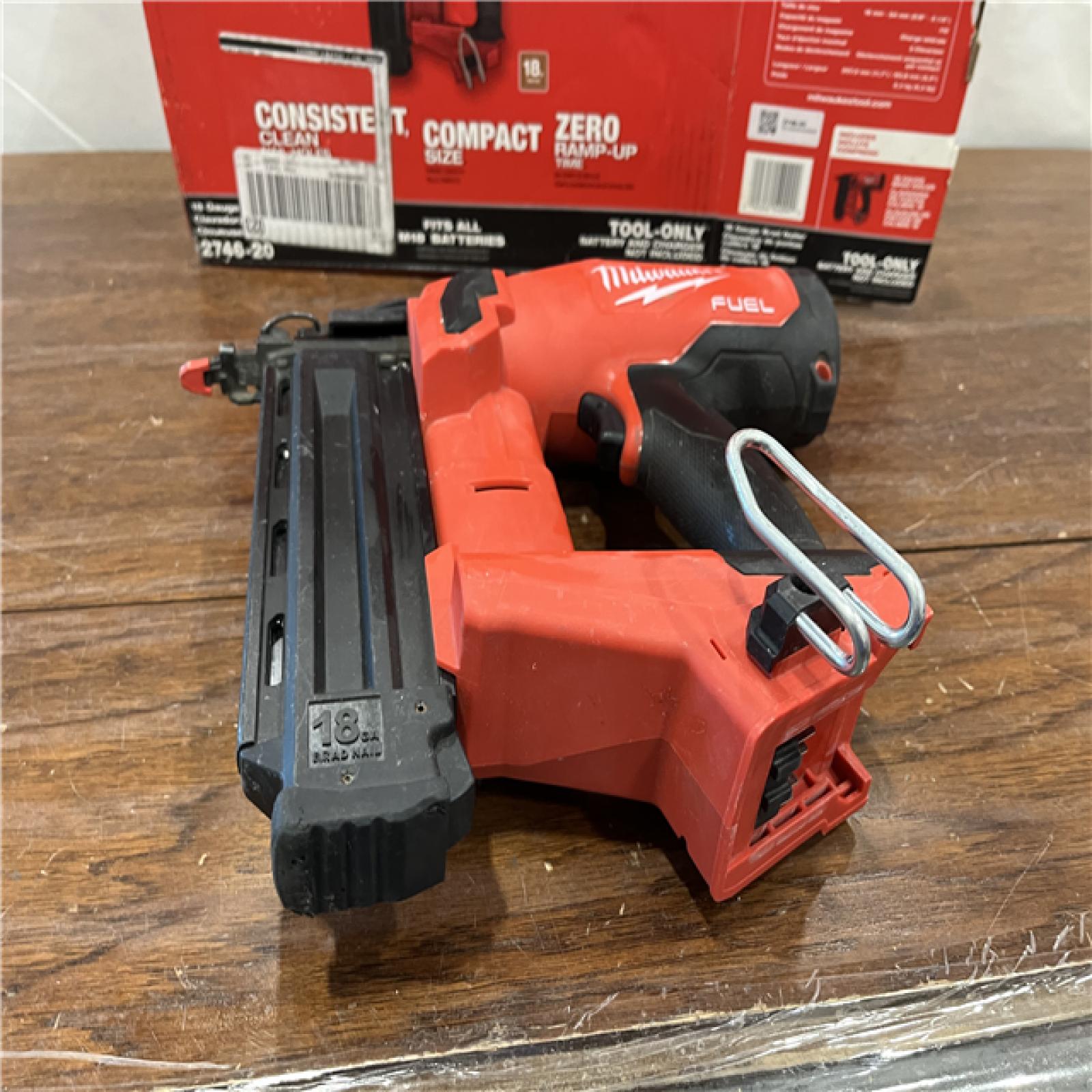 AS-IS Milwaukee M18 FUEL 18 Gauge Brad Nailer