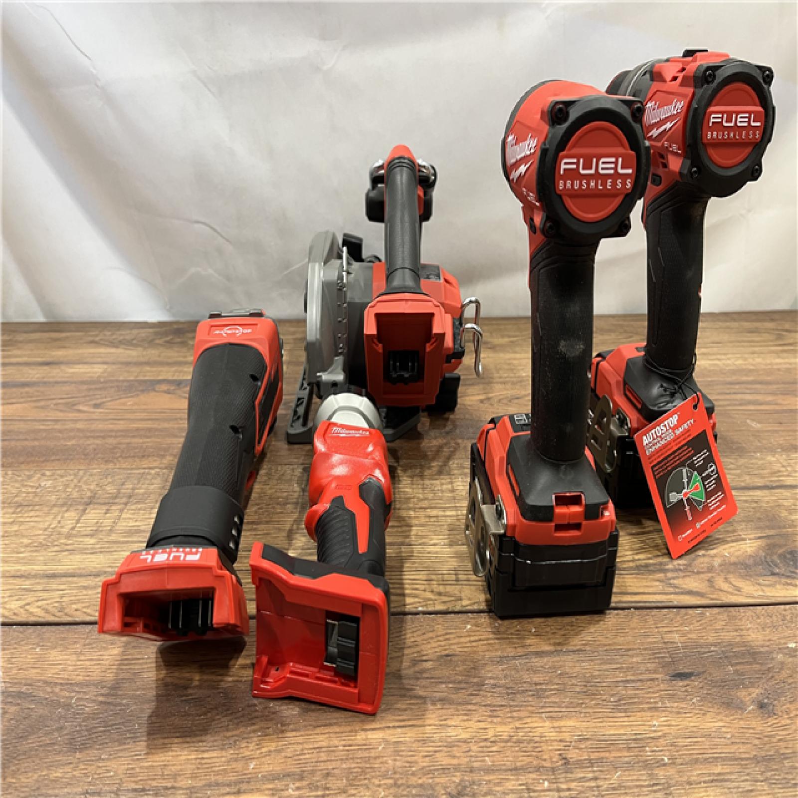 AS IS Milwaukee  M18 FUEL 5-TOOL COMBO KIT