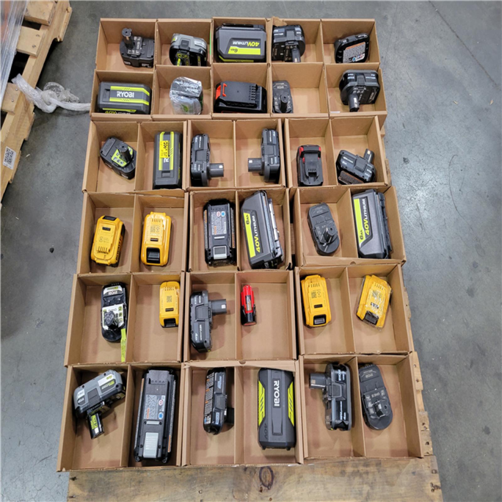 California AS-IS Battery Pallet