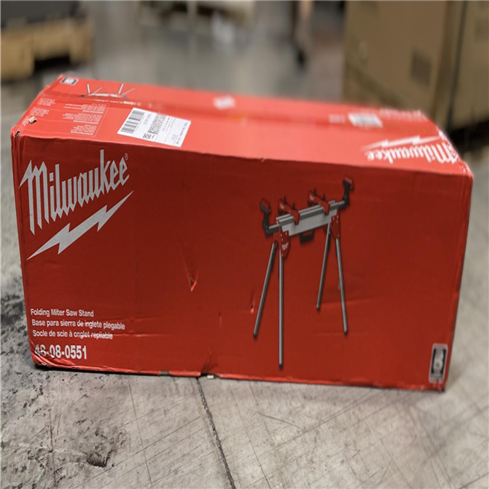 DALLAS LOCATION -Milwaukee Folding Miter Saw Stand