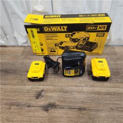 AS IS Dewalt-DCB246CK 20V MAX* Lithium Ion Starter Kit