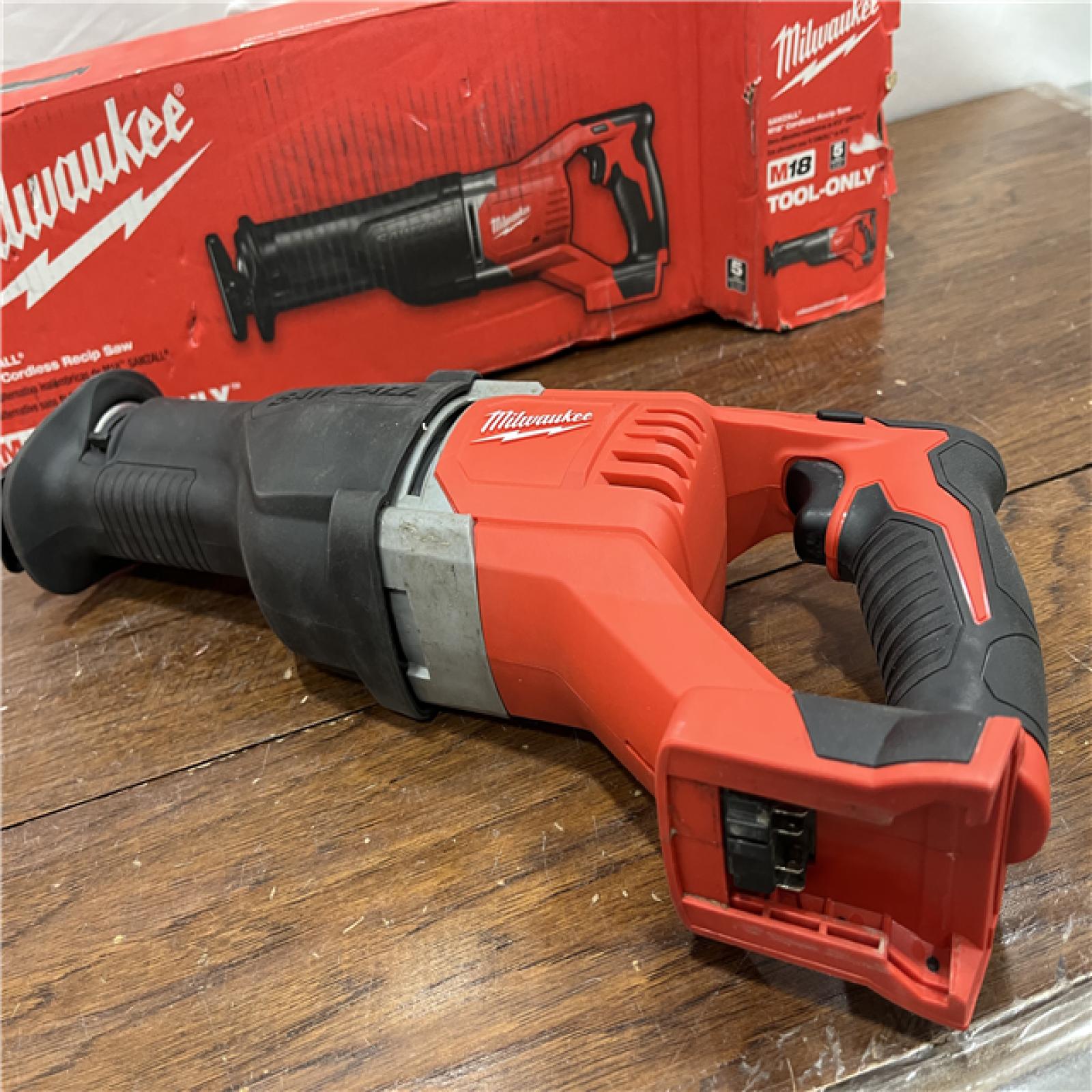 AS-ISMilwaukee  M18 SAWZALL Lithium-Ion Cordless Reciprocating Saw (Tool Only)