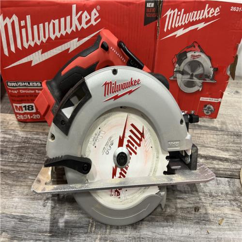 AS-IS Milwaukee M18 7-1/4  18V Brushless Circular Saw 2631-20 (Bare Tool)