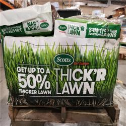 Phoenix Location Scotts Turf Builder 40 lbs. 4,000 sq. ft. THICK'R LAWN Grass Seed, Fertilizer, and Soil Improver for Tall Fescue (12 bAGS)