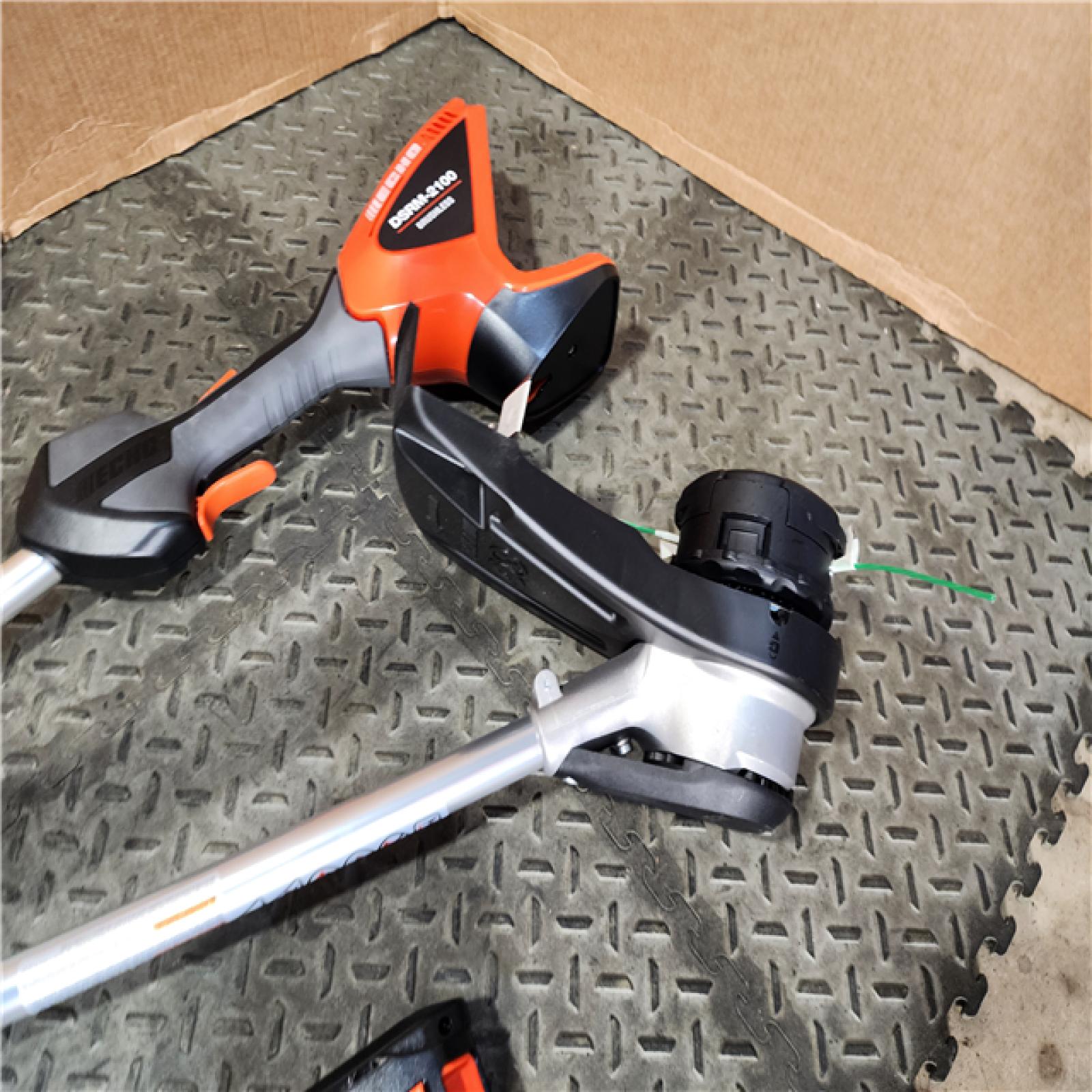 HOUSTON LOCATION - AS-IS Echo EFORCE 56V 16 in. Brushless Cordless Battery String Trimmer with 2.5Ah Battery and Charger - DSRM-2100