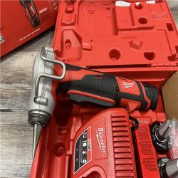 AS-IS Milwaukee M12 12-Volt Lithium-Ion Cordless ProPEX Expansion Tool Kit with (2) 1.5Ah Batteries, (3) Expansion Heads and Hard Case