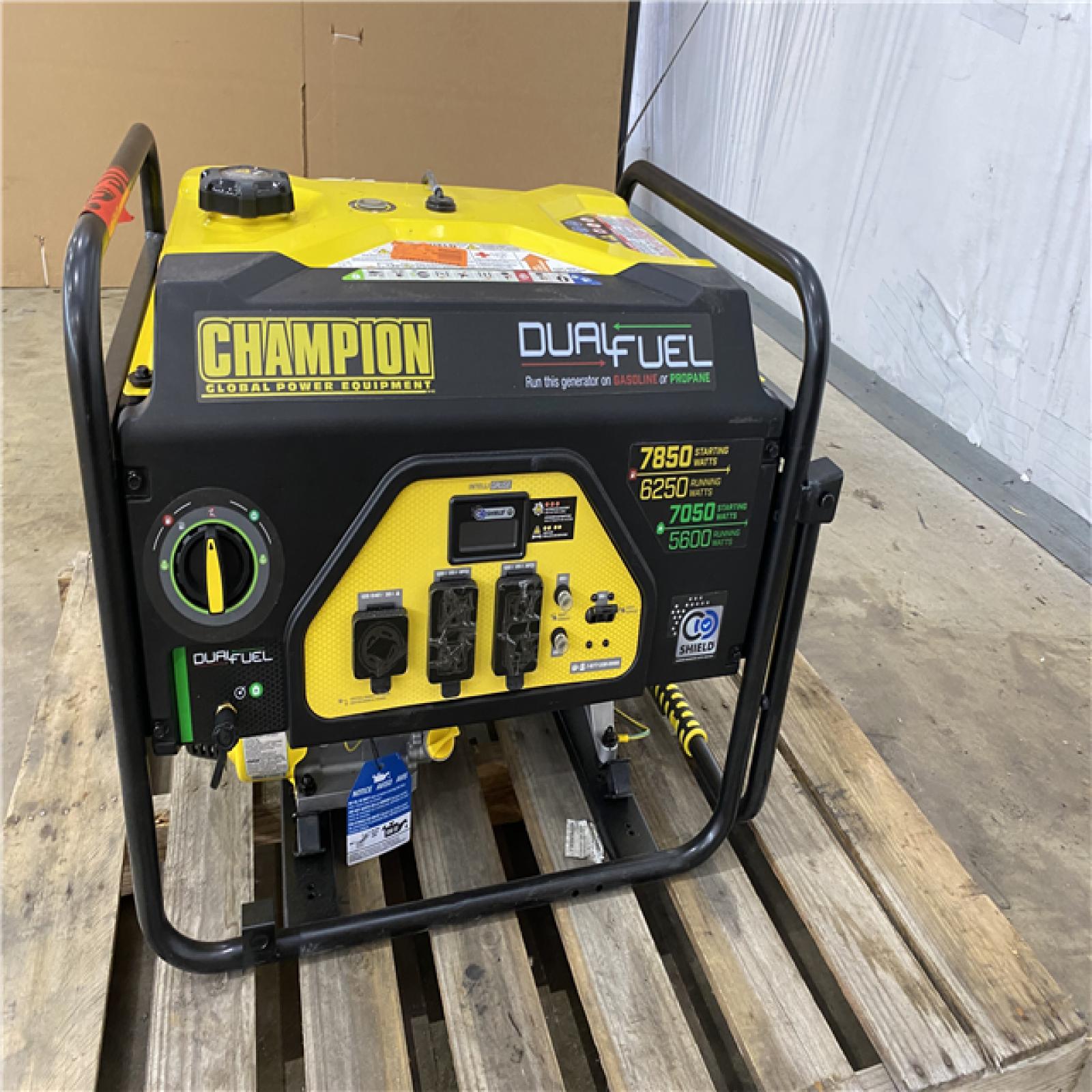 Houston Location AS IS - Champion Generator 6250 Watts