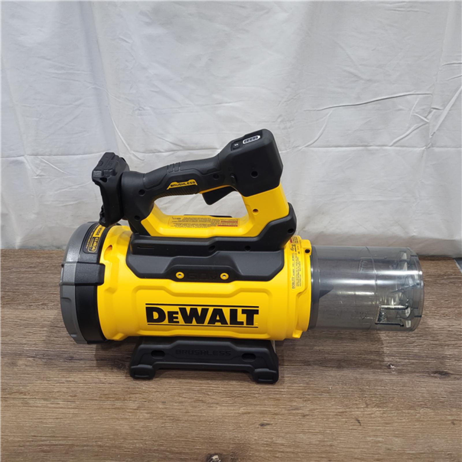 AS-IS DEWALT FLEXVOLT 60V MAX 160 MPH 760 CFM Brushless Cordless  and Charger