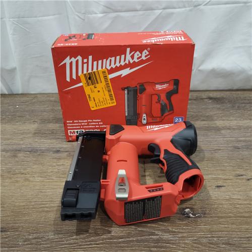 AS-IS Milwaukee 2540-20 12V 23 Gauge Cordless Pin Nailer (Tool Only)