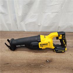 AS-IS 20V MAX Lithium Ion Cordless Brushless Reciprocating Saw with FLEXVOLT ADVANTAGE (Tool Only)