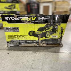 RYOBI 40V HP Brushless 20 in. Cordless Electric Battery Walk Behind Self-Propelled Mower with 6.0 Ah Battery and Charger