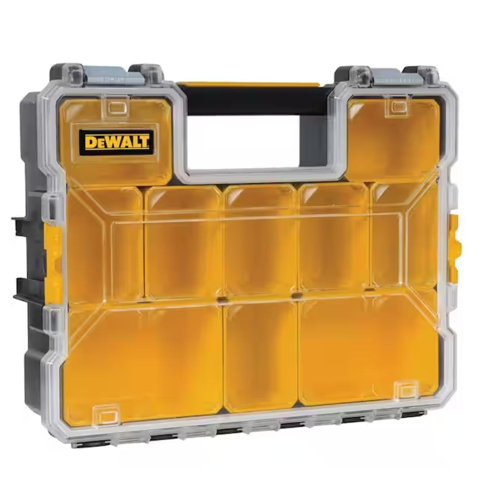 DALLAS LOCATION - DEWALT 10-Compartment Shallow Pro Small Parts Organizer PALLE  ( UNITS 130 )