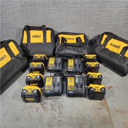 HOUSTON LOCATION - AS-IS (APPEARS LIKE NEW) (4) Dewalt-DCB246CK 20V MAX* Lithium Ion Starter Kit