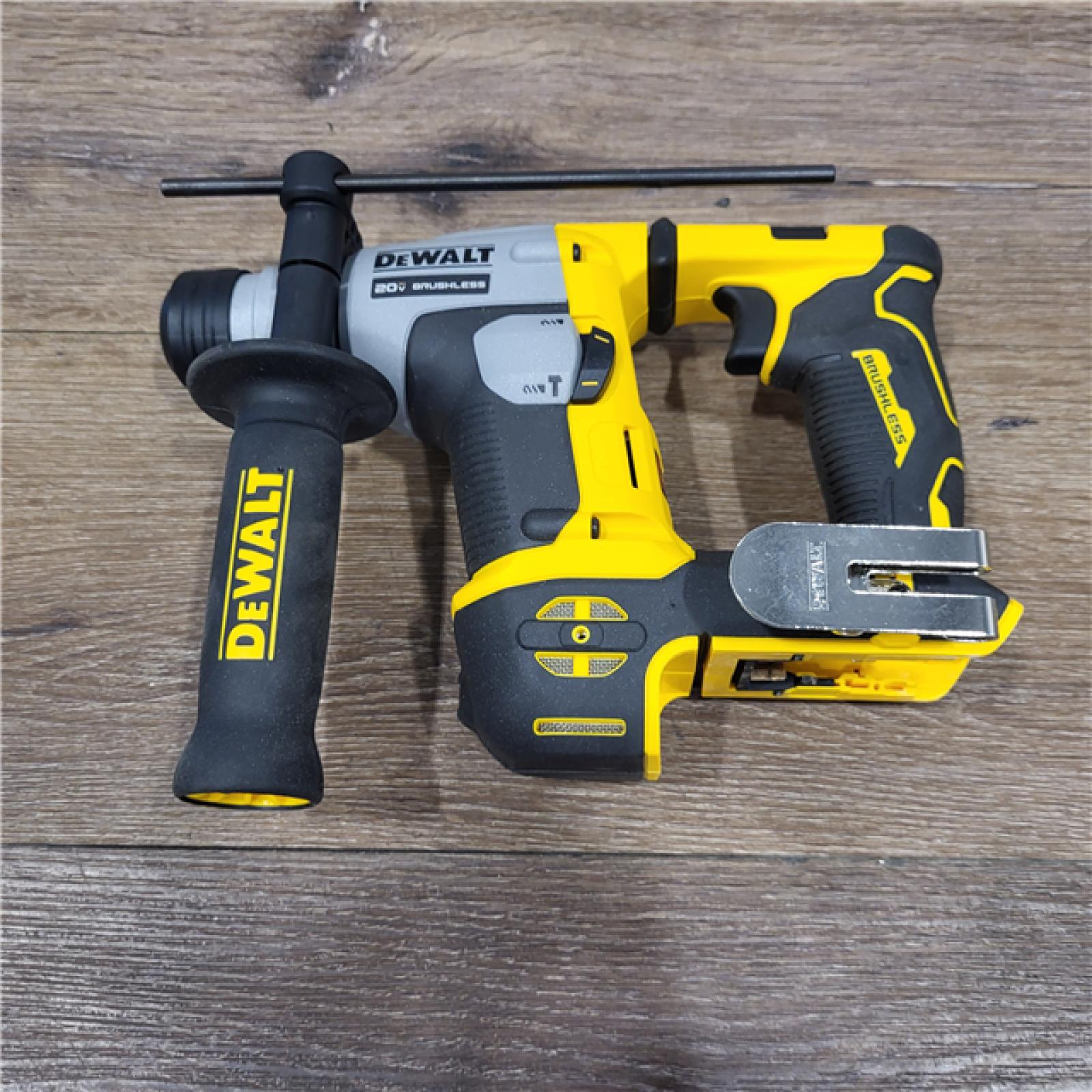 AS-IS Dewalt DCH172B MAX Atomic 20V 5/8 Inch Brushless Cordless SDS Plus Rotary Hammer (Tool Only)