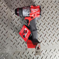 HOUSTON LOCATION - AS-IS (APPEARS LIKE NEW) Milwaukee 2904-22 Hammer Drill Driver Kit with Batteries  Charger & Tool Case  Red