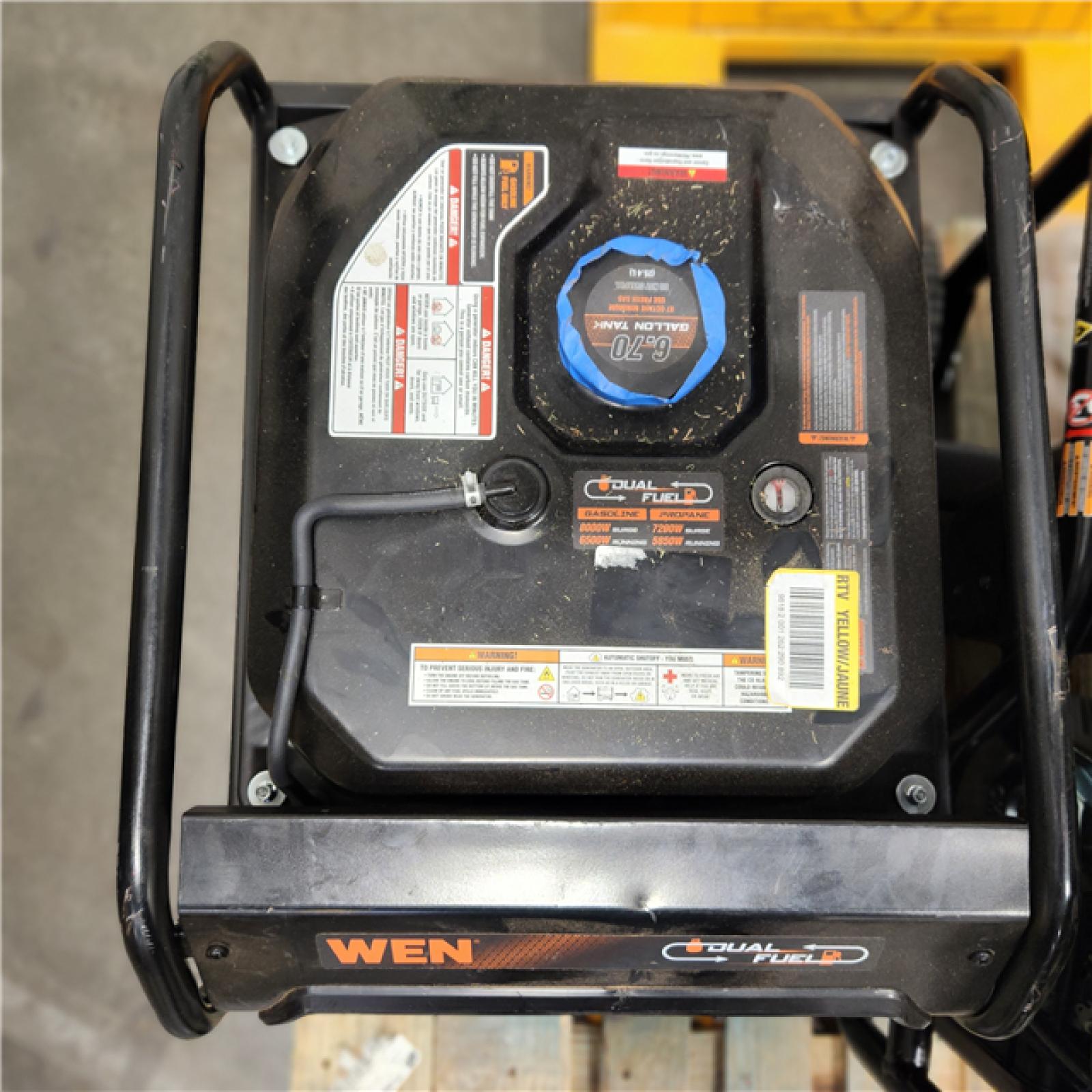 Dallas Location - As-Is WEN 8000-Watt  Gas Portable Generator