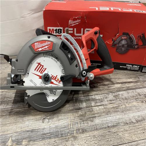 AS-IS Milwaukee 2830-20 Rear Handle Circular Saw M18 FUEL 7-1/4  Cordless Brushless Tool Only