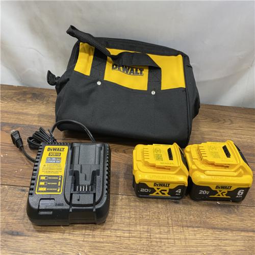 AS IS Dewalt-DCB246CK 20V MAX* Lithium Ion Starter Kit