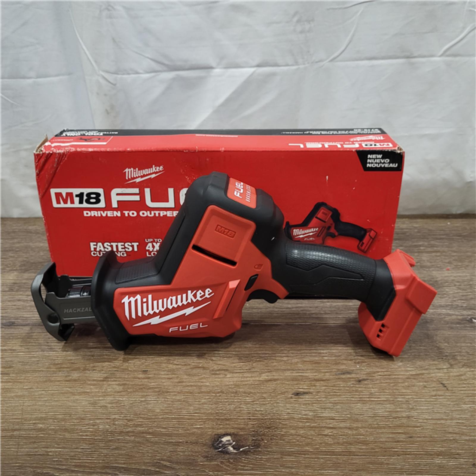 AS-IS M18 FUEL 18V Lithium-Ion Brushless Cordless HACKZALL Reciprocating Saw (Tool-Only) APPEAR A NEW CONDITION!